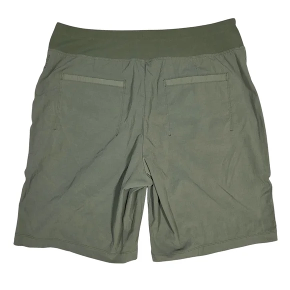 Athleta Olive Utility Shorts Stretch Athleisure Size 12 - Picture 8 of 9